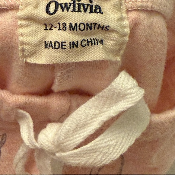 Zara & Owlivia Girls Leggings & Jogger Bundle of 4 Pants 12โ18M โ Organic Cotton - Picture 9 of 9